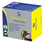 Af Phone-clene Anti-bacterial Phone Wipes Box - 100 | 77-APHC100