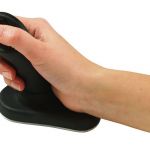 3m Mouse Ergonomic Optical Em550gpl Wireless Black Large | 68-10251