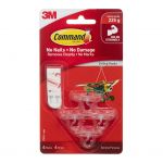 Command Hook 17803-4pk Small Clear Ceiling, Pack Of 4 | 68-10340