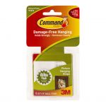 Command Picture Hanging Strips 17205-vp Small White, Pack Of 8 Sets | 68-10364