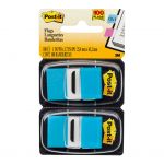 Post-it Flags 680-bb2 25x43mm Bright Blue, Pack Of 2 | 68-10451