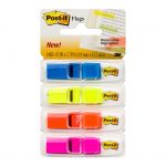 Post-it Flags 683-4abx 12x43mm Bright Highlighting, Pack Of 4 | 68-10475