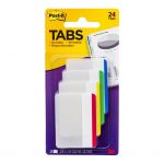 Post-it Filing Tabs 686f-1 50x38mm Primary, Pack Of 4 | 68-10483