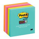 Post-it Super Sticky Notes 654-5ssmia 76x76mm Miami, Pack Of 5 | 68-10538