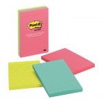 Post-it Lined Notes 660-3an 101x152mm Cape Town, Pack Of 3 | 68-10556