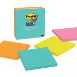 Post-it Super Sticky Notes 675-4ssmia 101x101mm Miami, Pack Of 4 | 68-10561