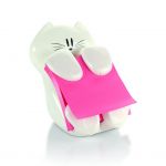 Post-it Pop Up Note Dispenser Cat-330 Cat White W 50 Sheet Refill Pad | 68-10573