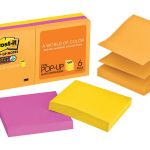 Post-it Super Sticky Pop-up Notes R330-6ssuc 76x76mm Rio, Pack Of 6 | 68-10583