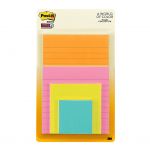 Post-it Super Sticky Notes 4622-ssmia Assorted Miami Combo Pack | 68-10593