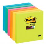 Post-it Super Sticky Notes 654-sspk 76x76mm Assorted Pad | 68-10598