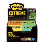 Post-it Extreme Notes 76x76mm Assorted, Pack Of 2 | 68-10612