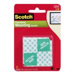 Scotch Indoor Mounting Squares 111s-sq-24 25mm, Pack Of 24 | 68-10693