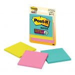 Post-it Super Sticky Notes 3321-ssmia 76x76mm Miami, Pack Of 3 | 68-10732