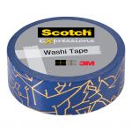 Scotch Expressions Foil Washi Tape C614-p8 15mm X 7m Constellation | 68-10942