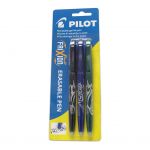 Pilot Frixion Ball Erasable Fine Blue Black Green, Pack Of 3 | 68-20378