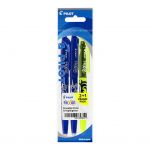 Pilot Frixion Ball Erasable Fine Blue, Pack Of 2 With Highlighter | 68-20416