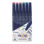 Pilot Frixion Fineliner Erasable, Pack Of 6 (sw-ff-s6) | 68-20474