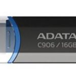 Adata C906 Classic Usb 2.0 16gb Blue/black Flash Drive | 77-AC906-16G-RBK