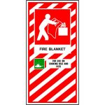 Fire Blanket Blazon / Sign | 75-7827