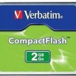 Verbatim Compact Flash Card 2gb | 77-47012