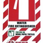 Water Fire Extinguisher Blazon / Sign | 75-7825