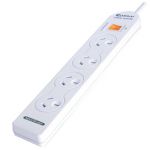 Sansai 4 Way Surge Powerboard With Master Switch | 77-PAD-014SP